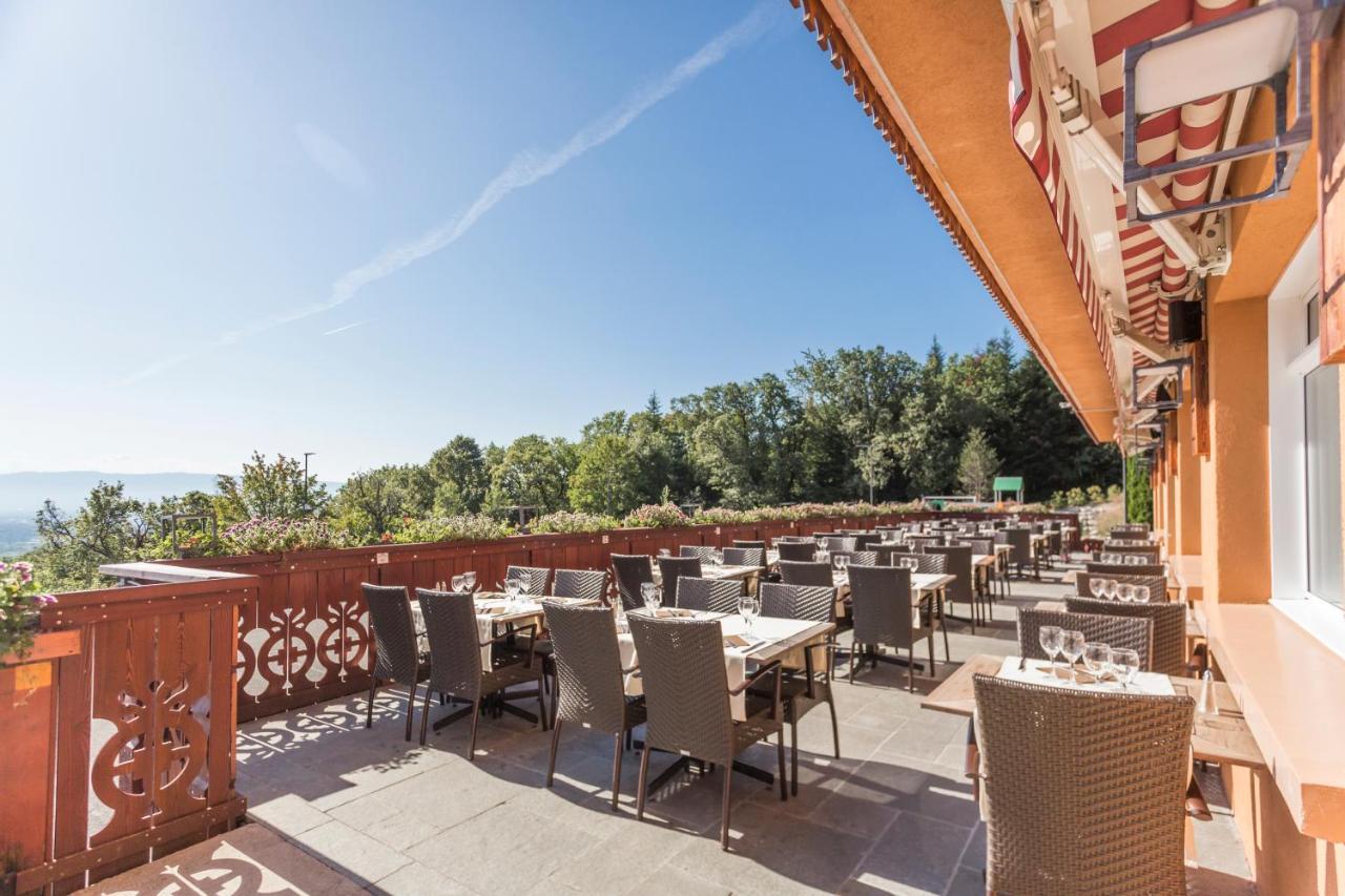 Hotel-Restaurant Bois Joly Crozet Exterior photo